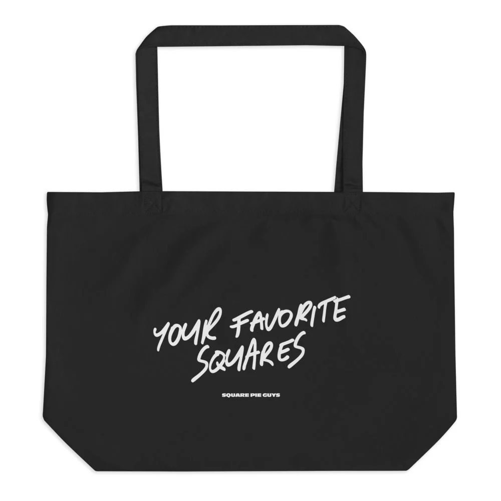 Your Favorite Squares Organic Tote