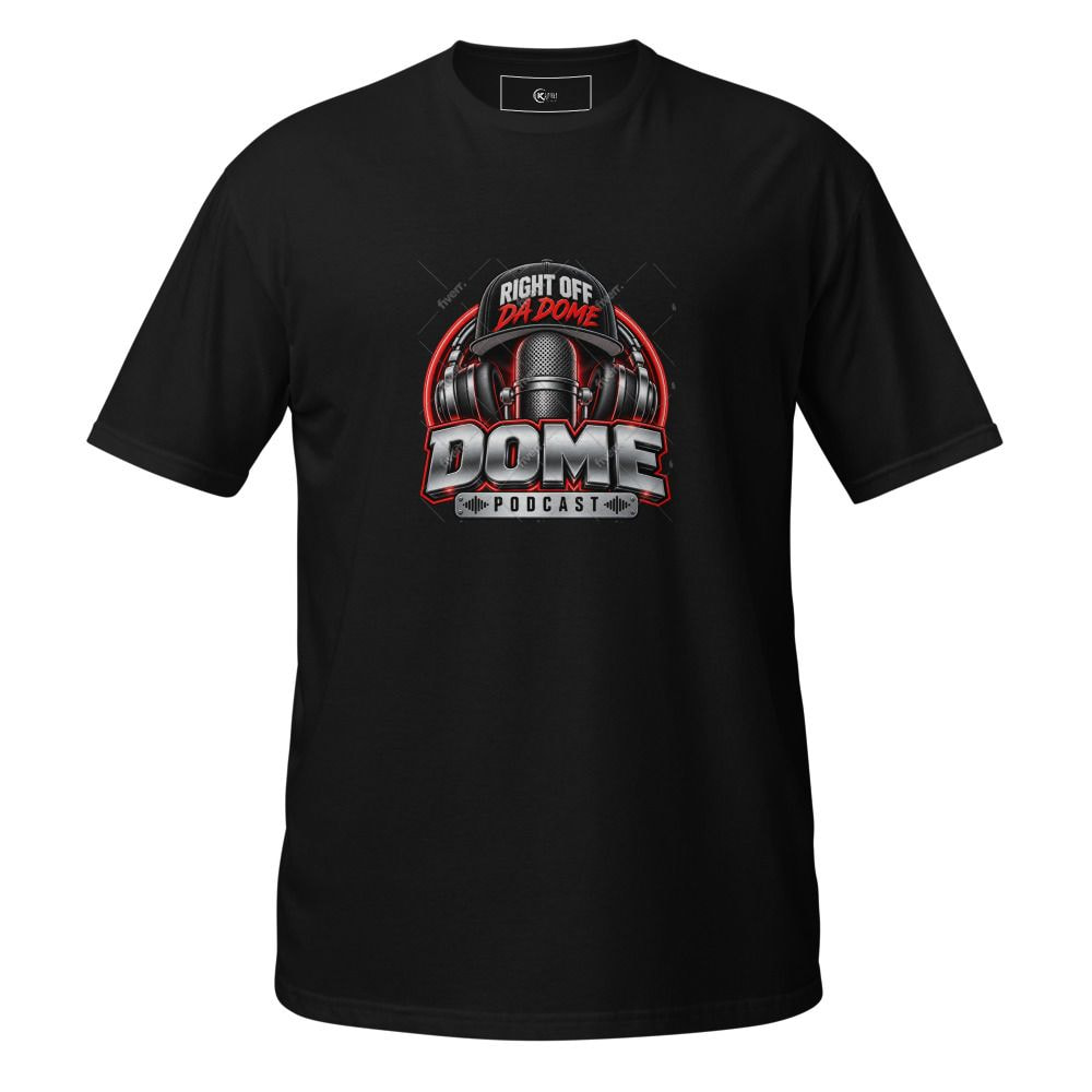 RIGHT OFF DA DOME BLACK Short-Sleeve Unisex T-Shirt