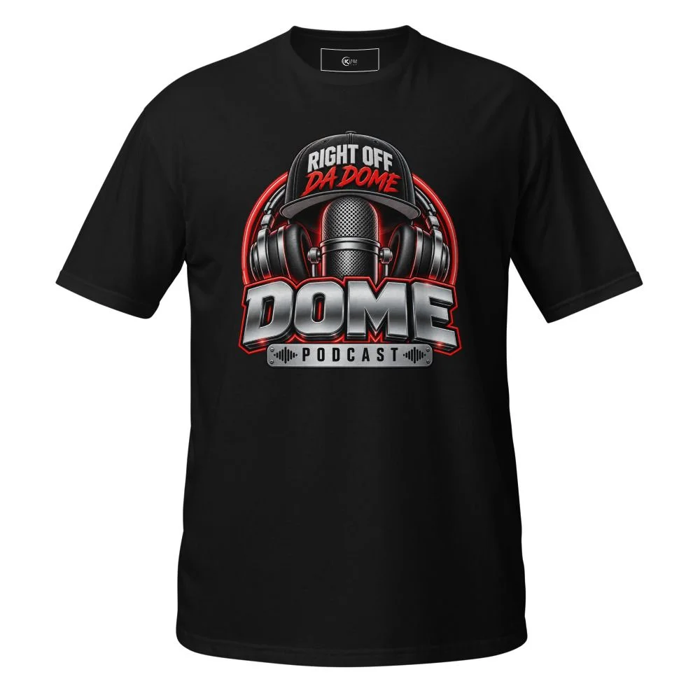 RIGHT OFF DA DOME BLACK Short-Sleeve Unisex T-Shirt