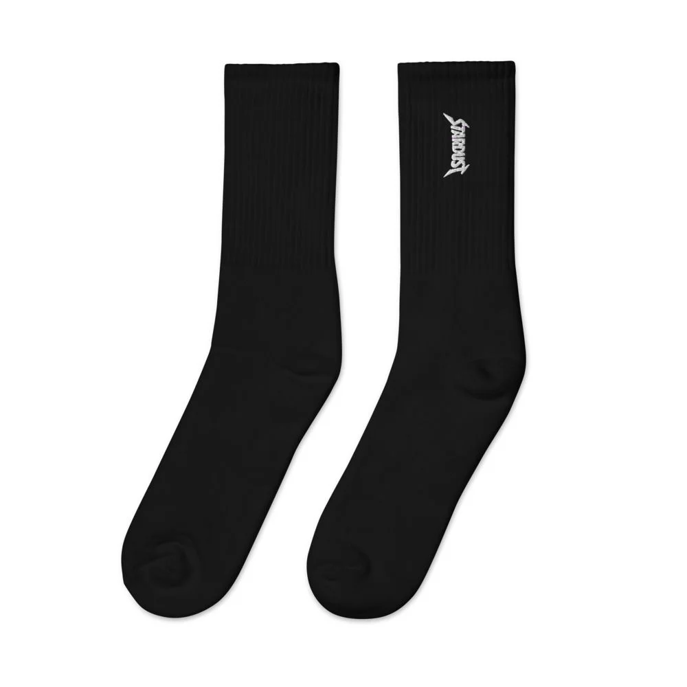 Embroidered Stardust Socks