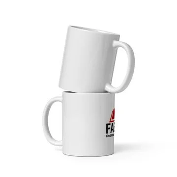 FABA White Glossy Mug