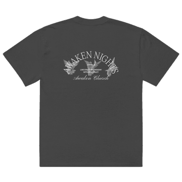 Fully Known, Fully Loved Awaken Nights oversized faded tee