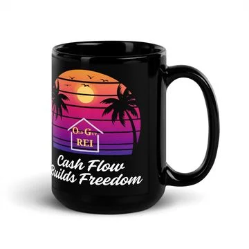 Old Guy REI – Cash Flow Builds Freedom Mug