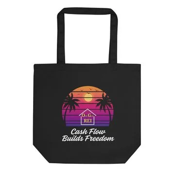 Cash Flow Builds Freedom Tote Bag
