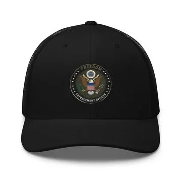 Freedom Enforcement Officer Trucker Hat