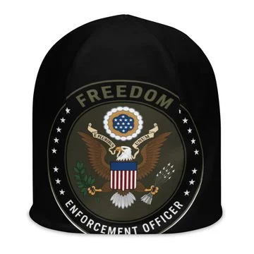 Freedom Enforcement Officer Beanie Costume
