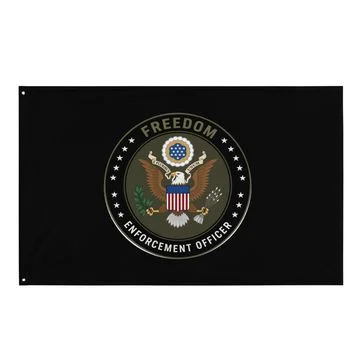 Freedom Enforcement Officer Flag