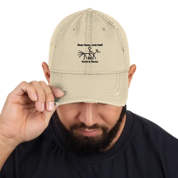 ChiefHeather Distressed Dad Hat