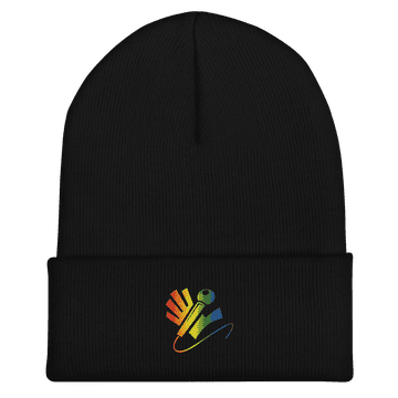 Nazzy Nation Cuffed Beanie (Rainbow)