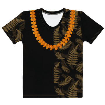 Puakenikeni & Island Ferns – Black Tee