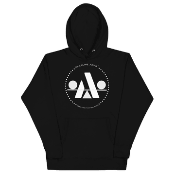Alkaline Core Hoodie White Logo