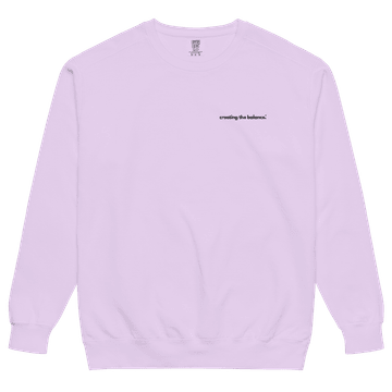 Balance Crewneck Black Logo