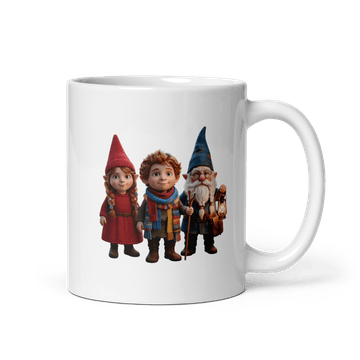“The 13 Threads” White Glossy Mug