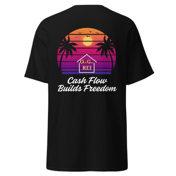 Cash Flow Builds Freedom Tee