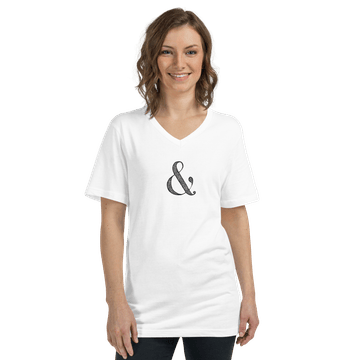 V-Neck Cotton T-Shirt
