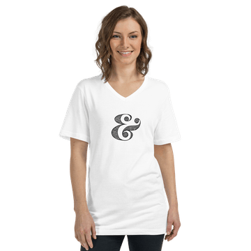 V-Neck Cotton T-Shirt
