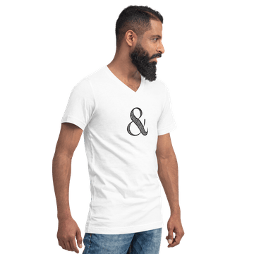Cotton V-Neck T-Shirt