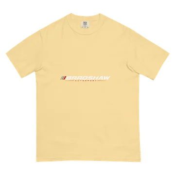 Bradshaw Autosport Heavyweight Tee — Sand