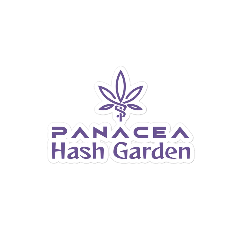 Bubble-free stickers — Panacea Purple