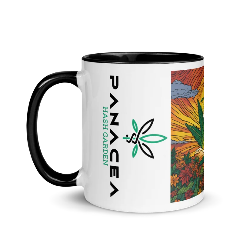 Mug with color inside