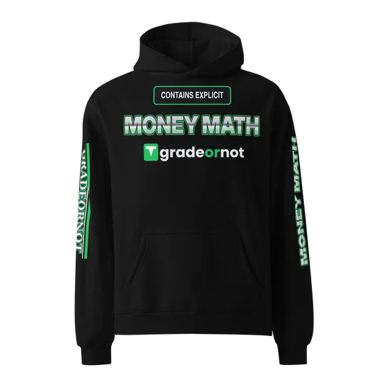 Money Math Oversized Hoodie, photo 1 of 4