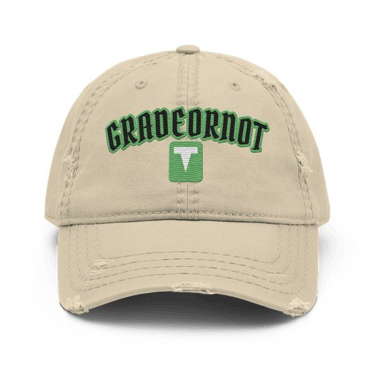 GON Name Plate Distressed Dad Hat, photo 1 of 6