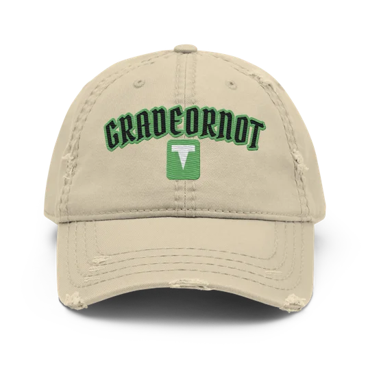 GON Name Plate Distressed Dad Hat, photo 1 of 6
