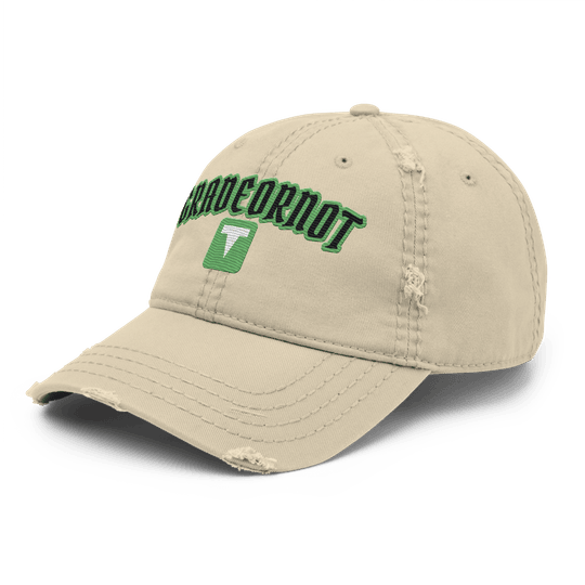 GON Name Plate Distressed Dad Hat, photo 3 of 6