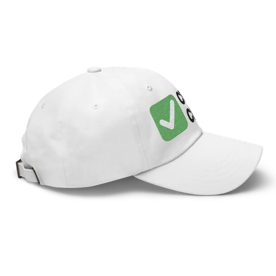 Cert Check Dad hat, photo 2 of 6