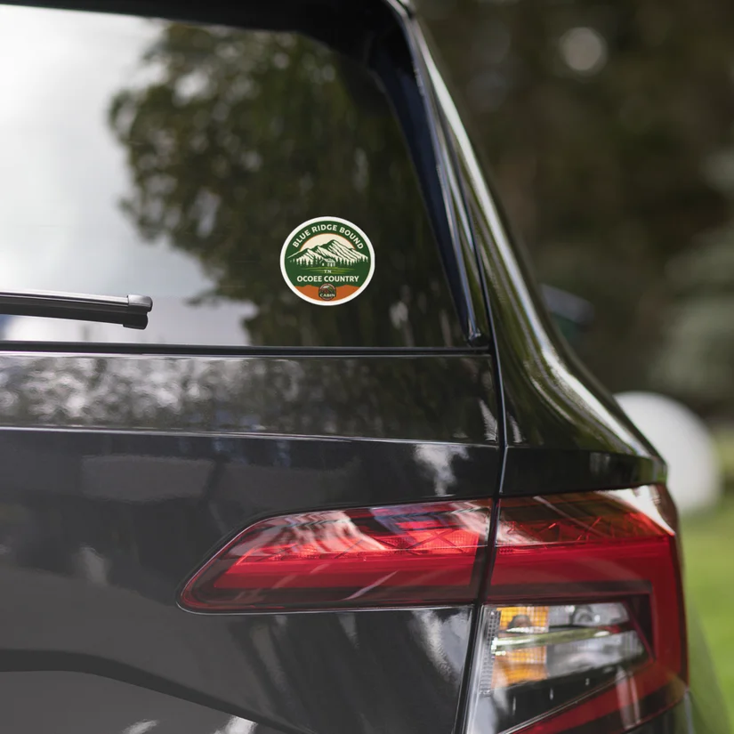 Blue Ridge Bound Sticker