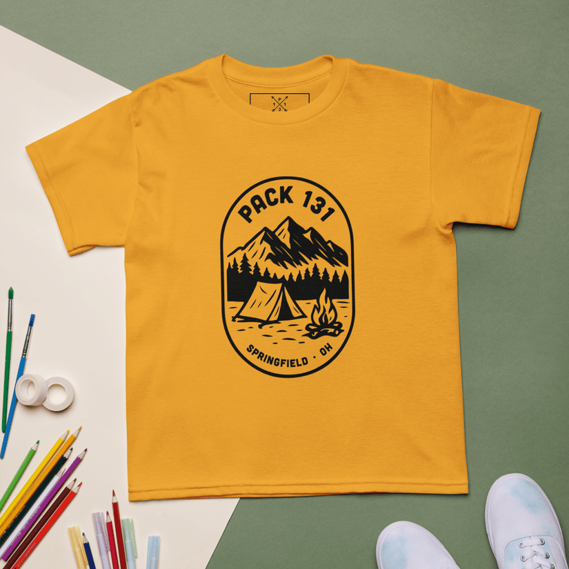 Pack 131 youth t-shirt — Springfield Scouting merchandise preview