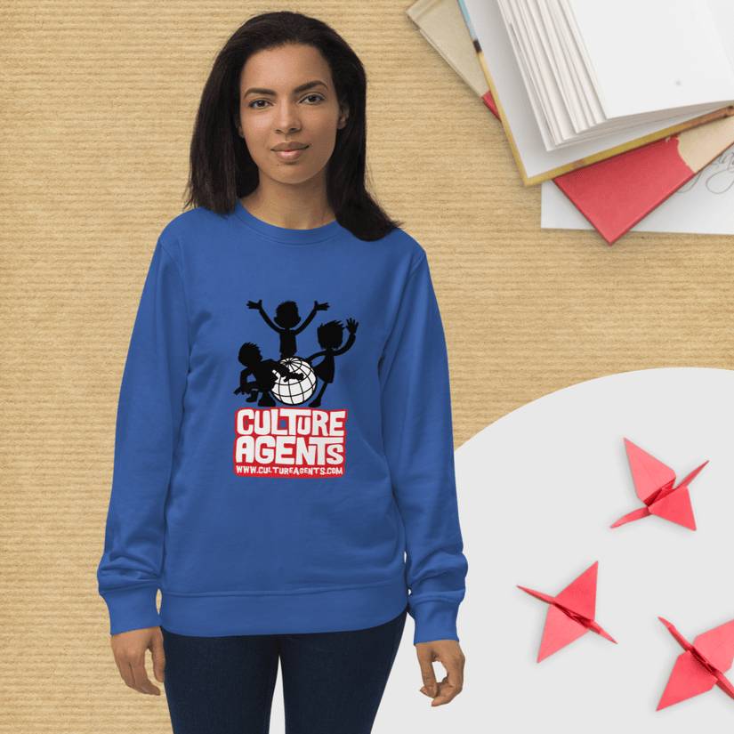 Unisex Organic Sweatshirt — Culture Agents merchandise