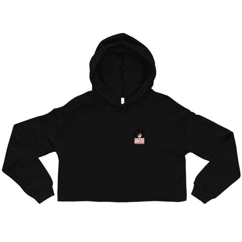Crop Hoodie — Culture Agents merchandise