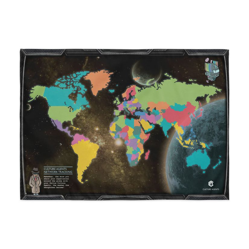 Indoor Wall Tapestry — Culture Agents merchandise
