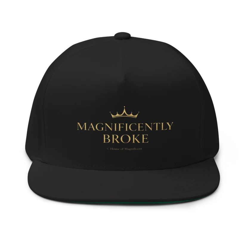 Broke Flat Bill Cap