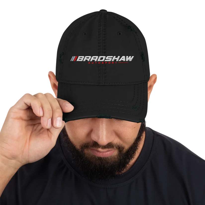 Bradshaw Autosport Dad Hat — Black back
