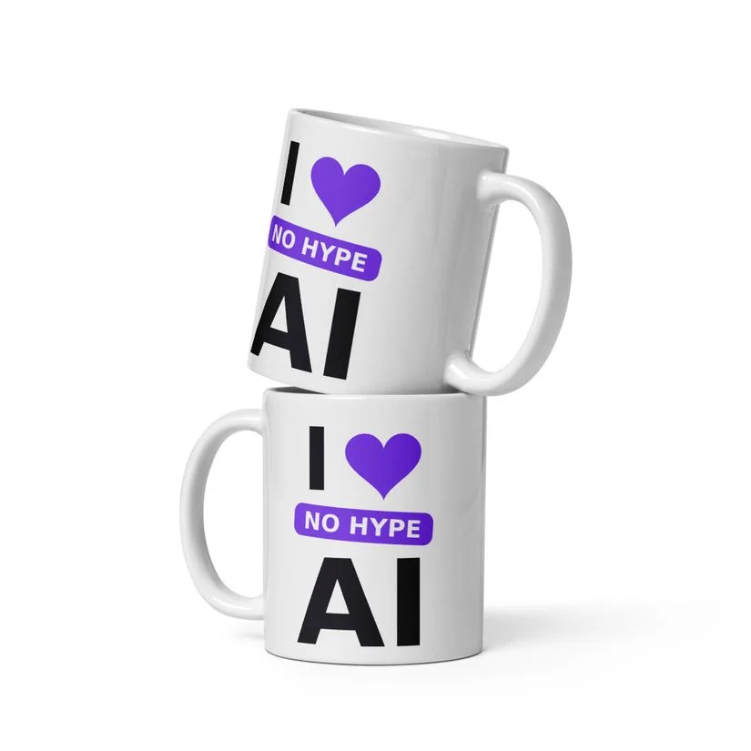 The I Love No Hype AI Mug