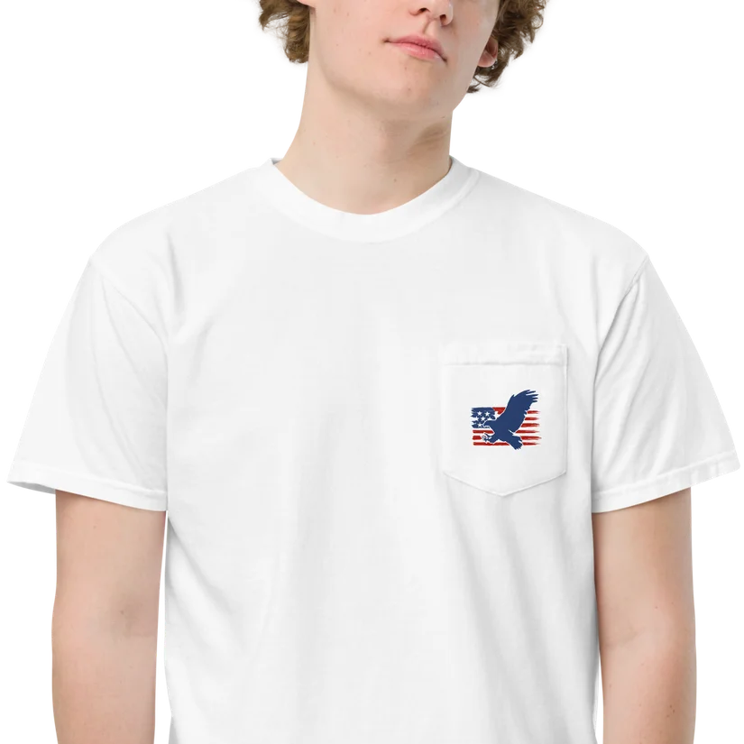 Proud Patriot Pocket Tee - front