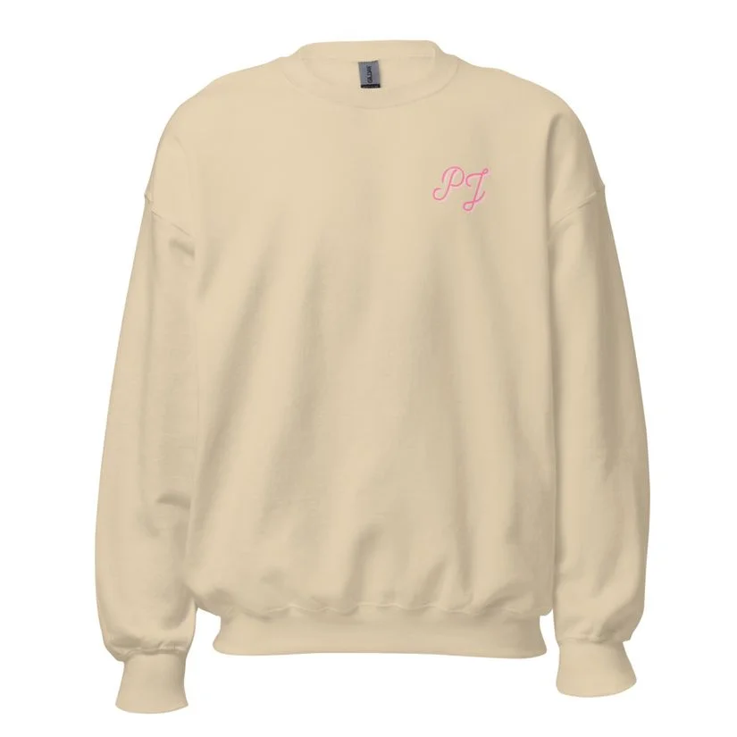Field Crewneck in Sand