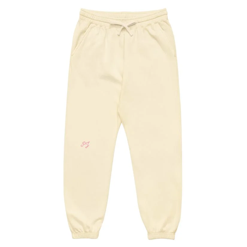 Quiet Hours Joggers in Ivory