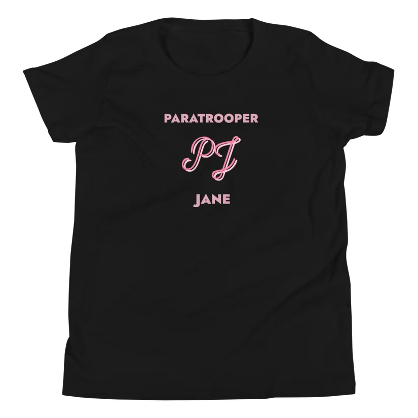 Little Trooper Tee in Black
