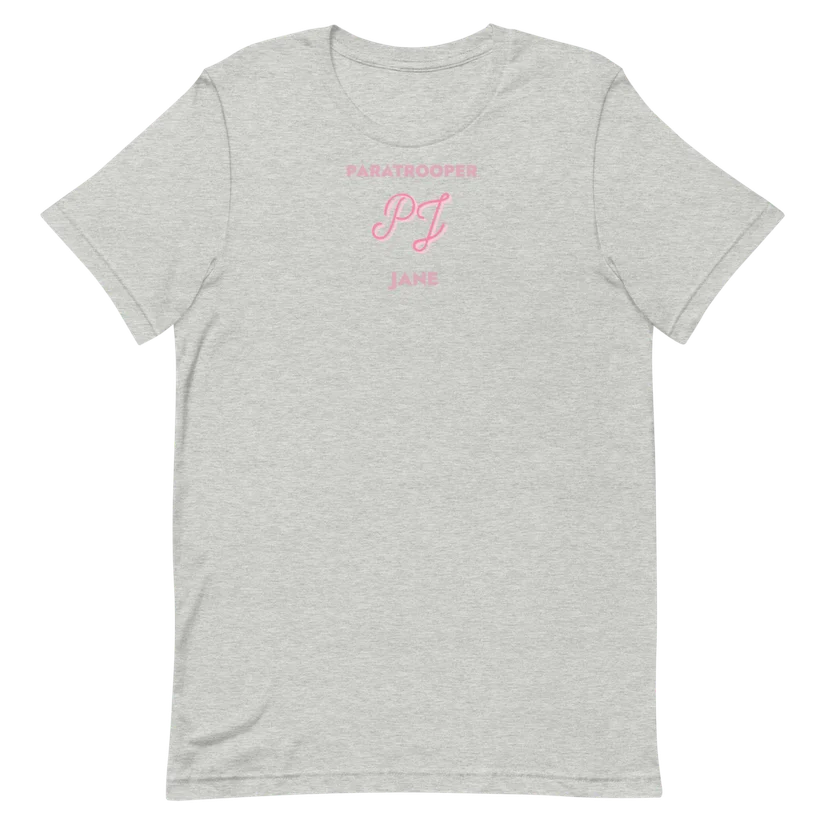 Static Line Tee in Athletic Heather