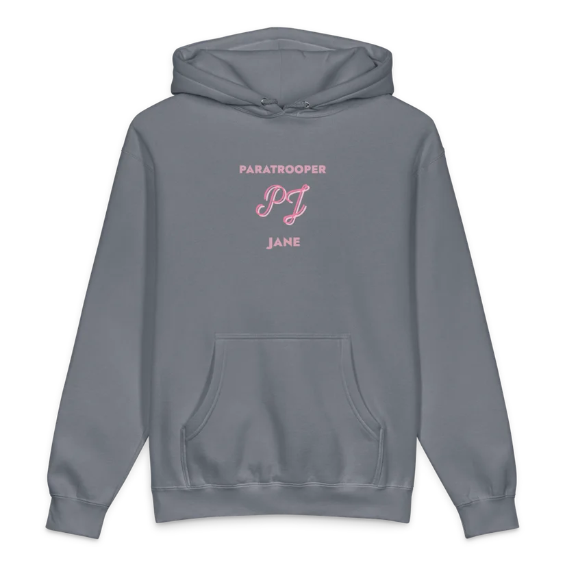Drop Zone Hoodie in Storm Blue