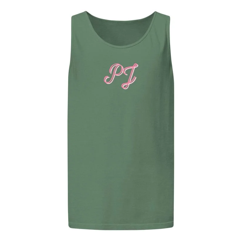 Muster Tank in Light Green