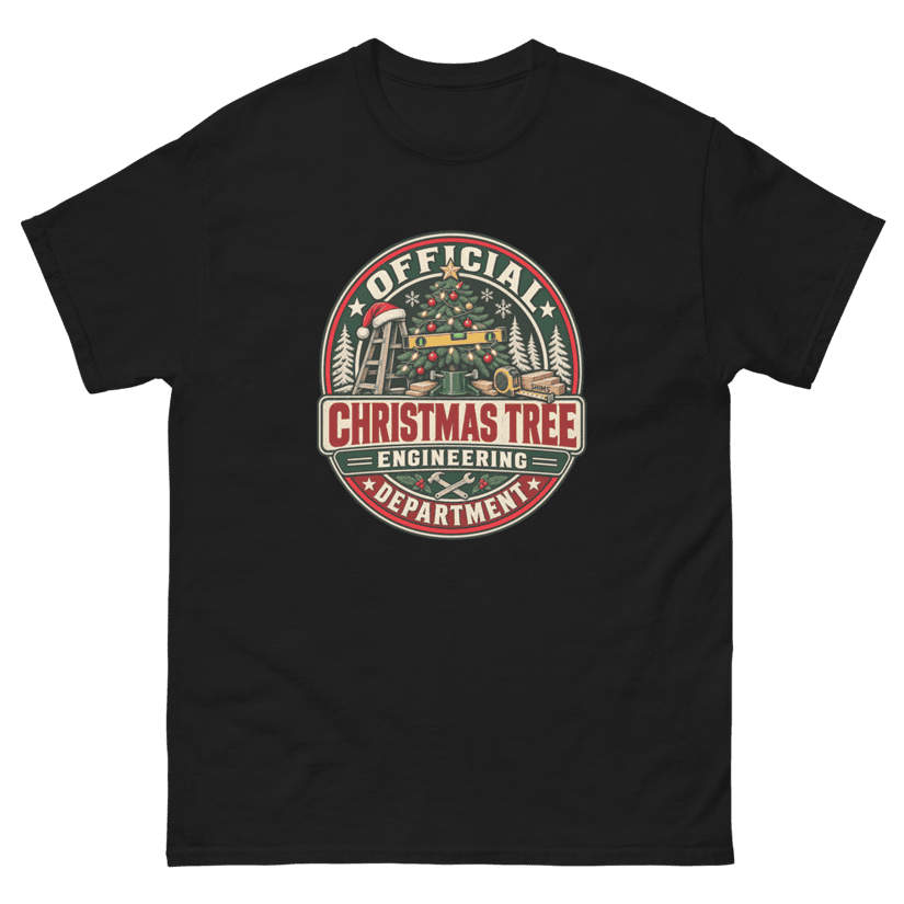 Christmas Tree Engineering Department Shirt