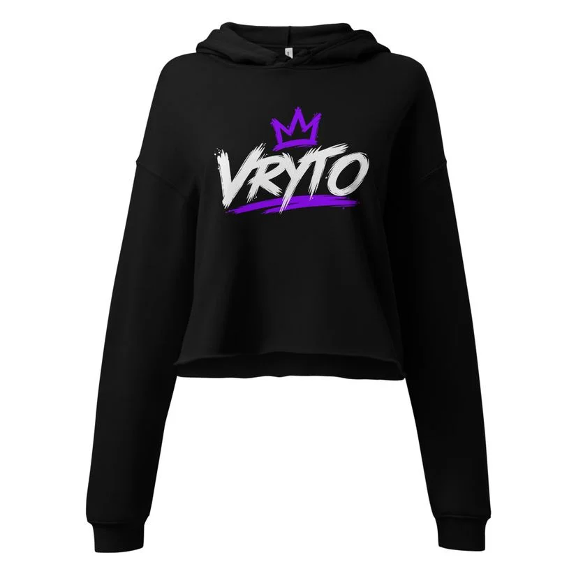 Crown Women’s Cropped Hoodie
