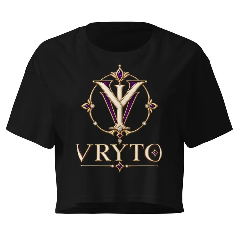 Women’s Luxury Crest Crop Top