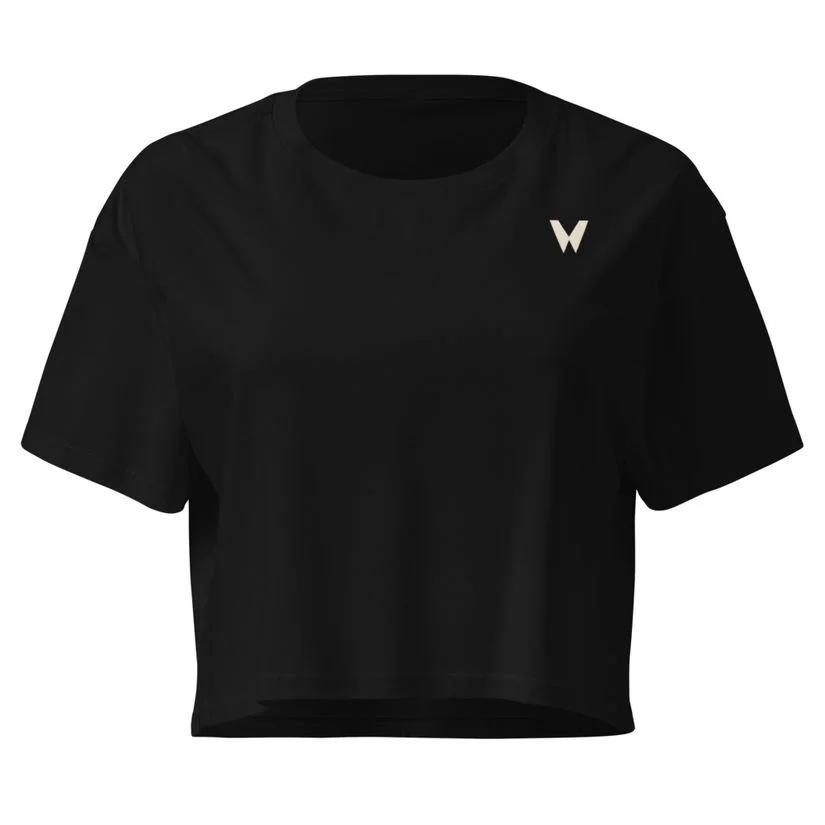 Women’s Crop Top — Minimal V