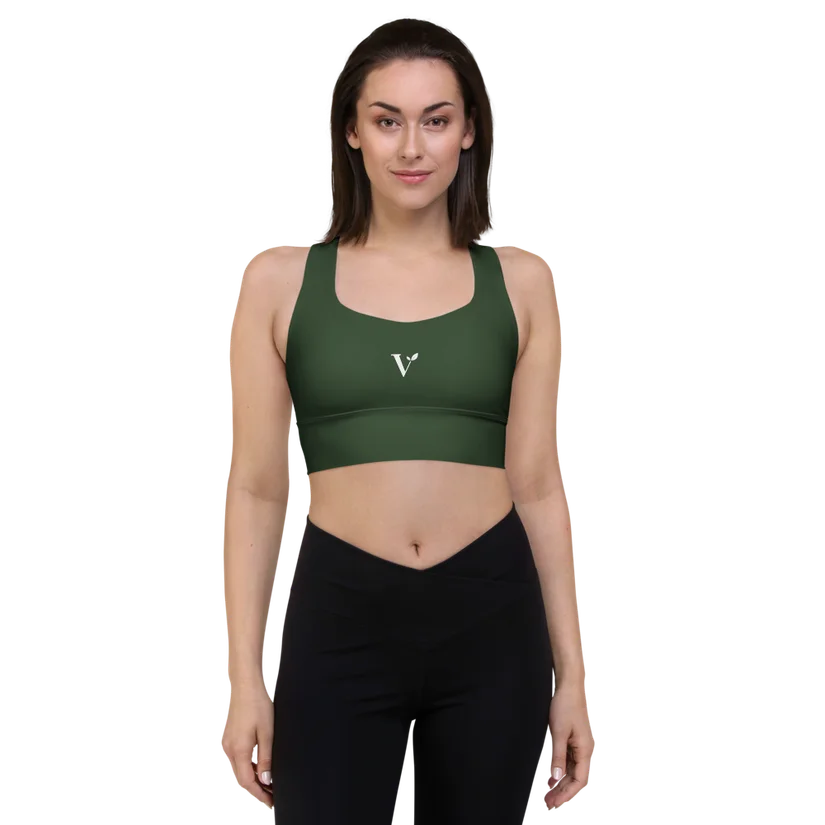 Veginner Recycled Longline Sports Bra