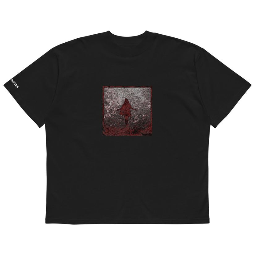 Unisex organic oversized high neck t-shirt merchandise